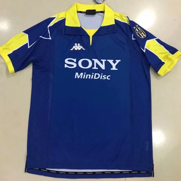 Retro Juventus Third Away  1:1 Quality Soccer Jersey    1997-1998
