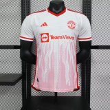 Manchester United Home Player 1:1 Quality Soccer Jersey    23-24