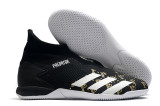 阿迪达斯猎鹰20.3无鞋带怀龙底MD室内平底足球鞋adidas PREDATOR 20.3 Laceless IN 39-45