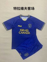 Maccabi Tel Aviv Away  kids   1:1 Quality Soccer Jersey   23-24