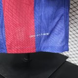 Barcelona Home  Long Sleeve Player  1:1 Quality Soccer Jersey    23-24