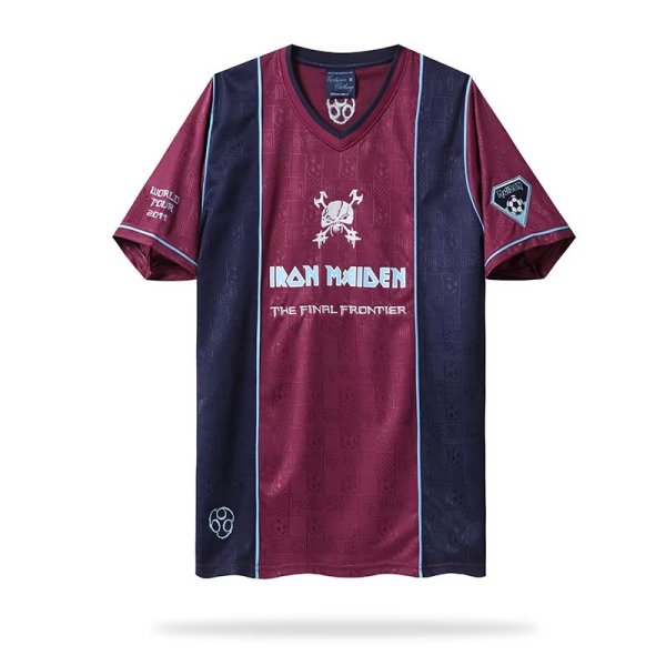 Retro Iron Maiden West Ham Away    1:1 Quality Soccer Jersey   2011