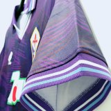 Retro Fiorentina Home Fans 1:1 Quality Soccer Jersey  1992-1993