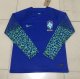 Brazil Away  Long Sleeve  Fans  1:1 Quality Soccer Jersey   22-23