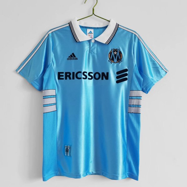 Retro  Marseille Away 1:1 Quality Soccer Jersey  1998-1999