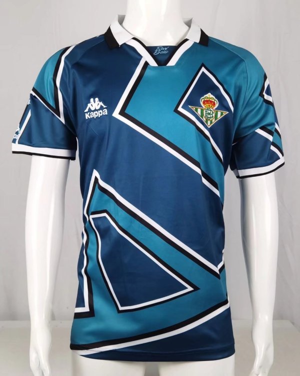 Retro Real Betis Away   1:1 Quality Soccer Jersey  1995-1997 -1996