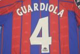 Retro Barcelona Home  1:1 Quality Soccer Jersey   1997-1998