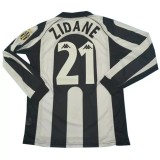 Retro Juventus Home  Long Sleeve 1:1 Quality Soccer Jersey    1997-1998