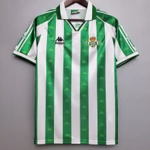 Retro Real Betis Home   1:1 Quality Soccer Jersey  1995-1997