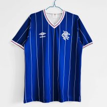 Rangers 1982-1983 Rangers Home  1:1 Quality Soccer Jersey