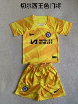 Chelsea goalkeeper yellow Kids  23-24
