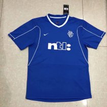 Retro Rangers Home 1:1 Quality Soccer Jersey  1999-2000