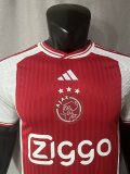 Ajax Home Player  1:1 Quality Soccer Jersey  23-24