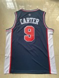 2000 Carter death button blue jersey