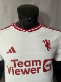Manchester United 2RD Away  Player 1:1 Quality Soccer Jersey    23-24