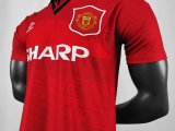 Retro Manchester United Home  1:1 Quality Soccer Jersey  1994-1996