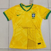 Brazil Yellow  Women Fans  1:1 Quality Soccer Jersey   22-23