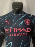 Manchester City Third Away Player  1:1 Quality Soccer Jersey   23-24