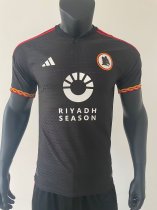 Roma Away Player（with logo ）1:1 Quality Soccer Jersey  23-24