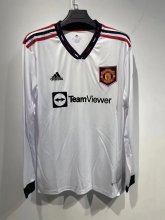 Manchester United  Away Long Sleeve   Fans 1:1 Quality Soccer Jersey    22-23