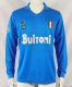 Retro Napoli Home Long Sleeve 1:1 Quality Soccer Jersey  1987-1988