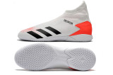 阿迪达斯猎鹰20.3无鞋带怀龙底MD室内平底足球鞋adidas PREDATOR 20.3 Laceless IN 39-45