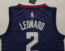 NBA New season Express (new fabric print) Leonard city version 2 dark blue, black, white
