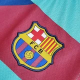 Retro Barcelona Away Green  1:1 Quality Soccer Jersey   2010-2011