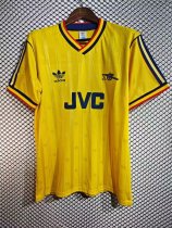 Retro  Arsenal Away 1:1 Quality Soccer Jersey  1986-1988