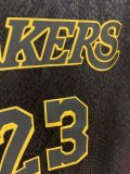 NBA Laker black James No.23 1:1