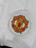 Retro Manchester United Away short  1:1 Quality Soccer Jersey   2007-2008