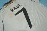 Retro  Real Madrid Home 1:1 Quality Soccer Jersey  1998-2000