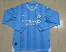 Manchester City Home  Long Sleeve  Fans    23-24
