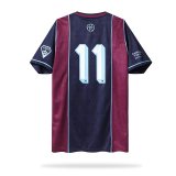 Retro Iron Maiden West Ham Home    1:1 Quality Soccer Jersey   2011