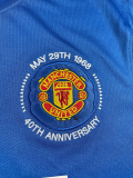 Retro Manchester United away with embroidery champion 1:1 Quality Soccer Jersey   2007-2008