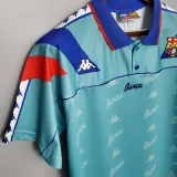 Retro Barcelona Away  1:1 Quality Soccer Jersey    1992-1995