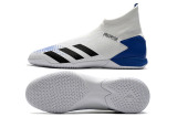 阿迪达斯猎鹰20.3无鞋带怀龙底MD室内平底足球鞋adidas PREDATOR 20.3 Laceless IN 39-45