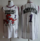 NBA Raptors (mesh print) 1 McGrady white purple