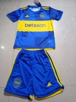 Boca Juniors Home  Kids 1:1 Quality Soccer Jersey   23-24