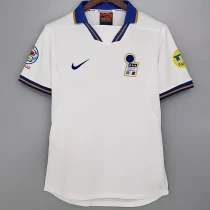 Retro Italy Away  1:1 Quality Soccer Jersey   1996