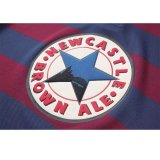 Retro Newcastle Away  Fans Long sleeve 1:1 Quality Soccer Jersey  1995-1997