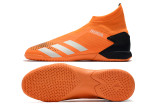 阿迪达斯猎鹰20.3无鞋带怀龙底MD室内平底足球鞋adidas PREDATOR 20.3 Laceless IN 39-45
