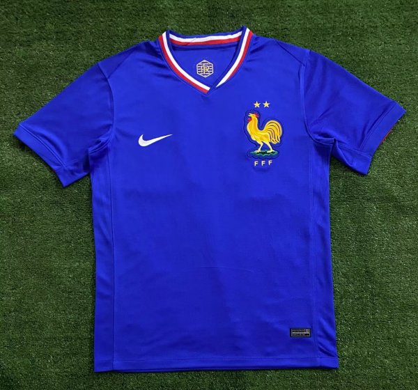 France  Home Fans 1:1 Quality Soccer Jersey  24-25