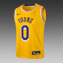 NBA Laker  yellow Kuzma No.0   1:1