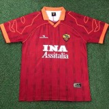 Retro Roma Home 1:1 Quality Soccer Jersey  1999-2000