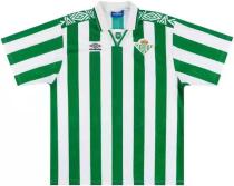 Retro Real Betis Home   1:1 Quality Soccer Jersey  1994-1995