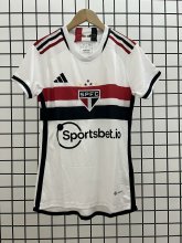 Sao Paulo Home Women 1:1 Quality Soccer Jersey  23-24