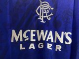 Retro Rangers Home 1:1 Quality Soccer Jersey  1995-1996
