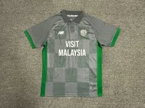 Cardiff City away fans 1:1 Quality Soccer Jersey  24-25