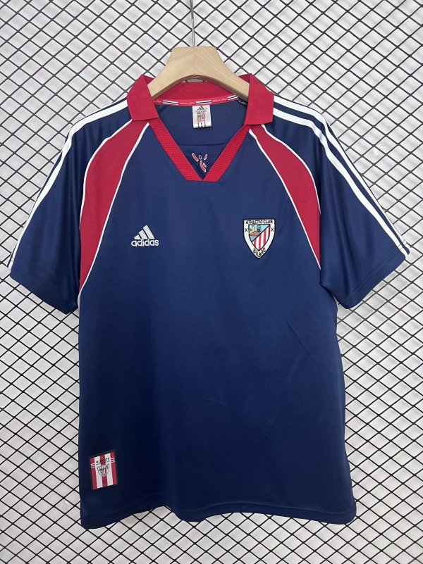 Retro Bilbao away  1:1 Quality Soccer Jersey 1999